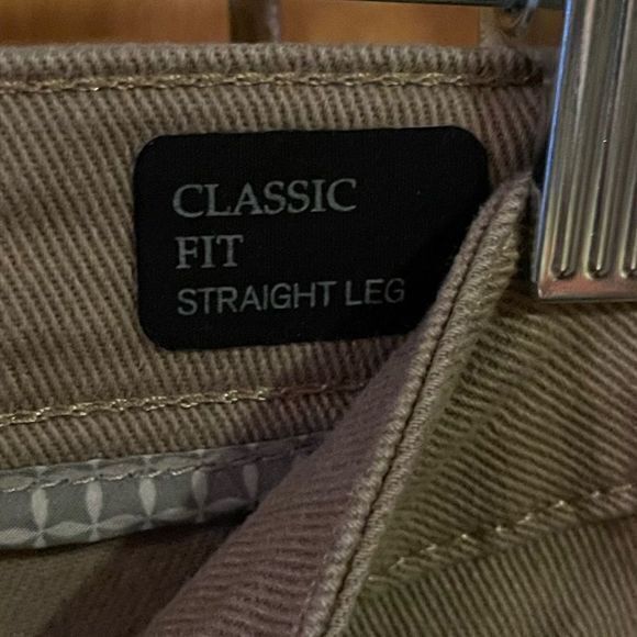 Lee Platinum Label Women's Straight Leg Jeans Classic Fit Tan Size 14 Short - Picture 4 of 5